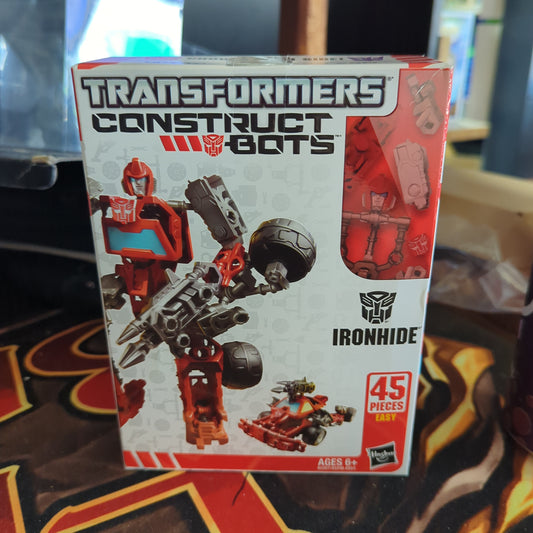 Transformers Construct Bots IRONHIDE Scout Class Hasbro 2013 New Factory Sealed FRENLY BRICKS - Open 7 Days