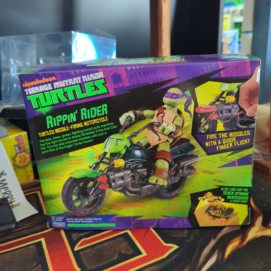 Teenage Mutant Ninja Turtles 2012 Rippin' Rider Playmates Toys Sealed Donatello FRENLY BRICKS - Open 7 Days