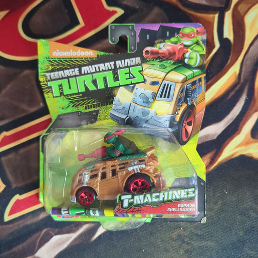 Teenage Mutant Ninja Turtles T-Machines Raph In Shell Raiser Playmates Toys New FRENLY BRICKS - Open 7 Days