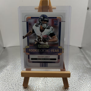 PANINI CONTENDERS 2022 - Ravens - ISAIH Likely - /99 - NFL ROOKIE FRENLY BRICKS - Open 7 Days