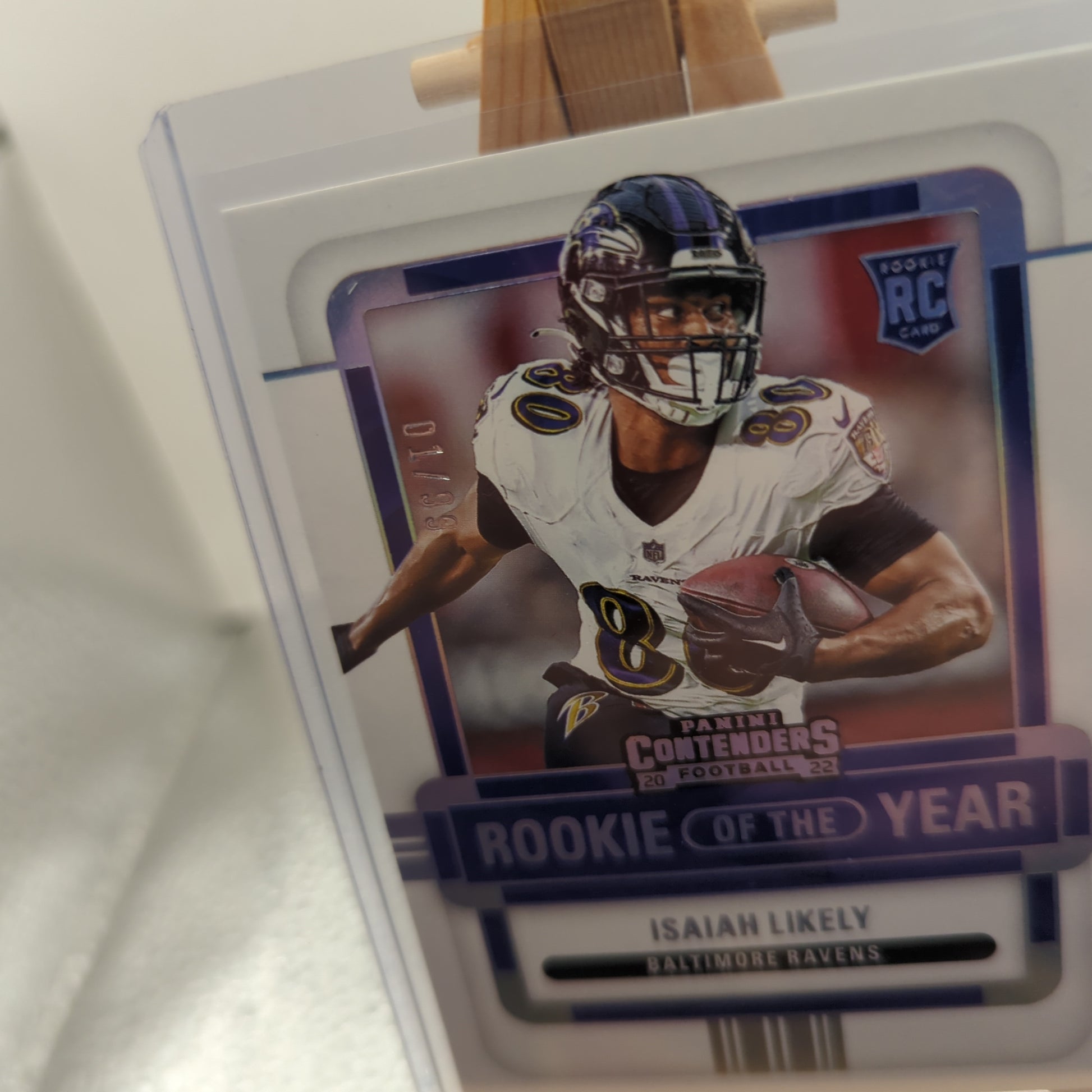 PANINI CONTENDERS 2022 - Ravens - ISAIH Likely - /99 - NFL ROOKIE FRENLY BRICKS - Open 7 Days