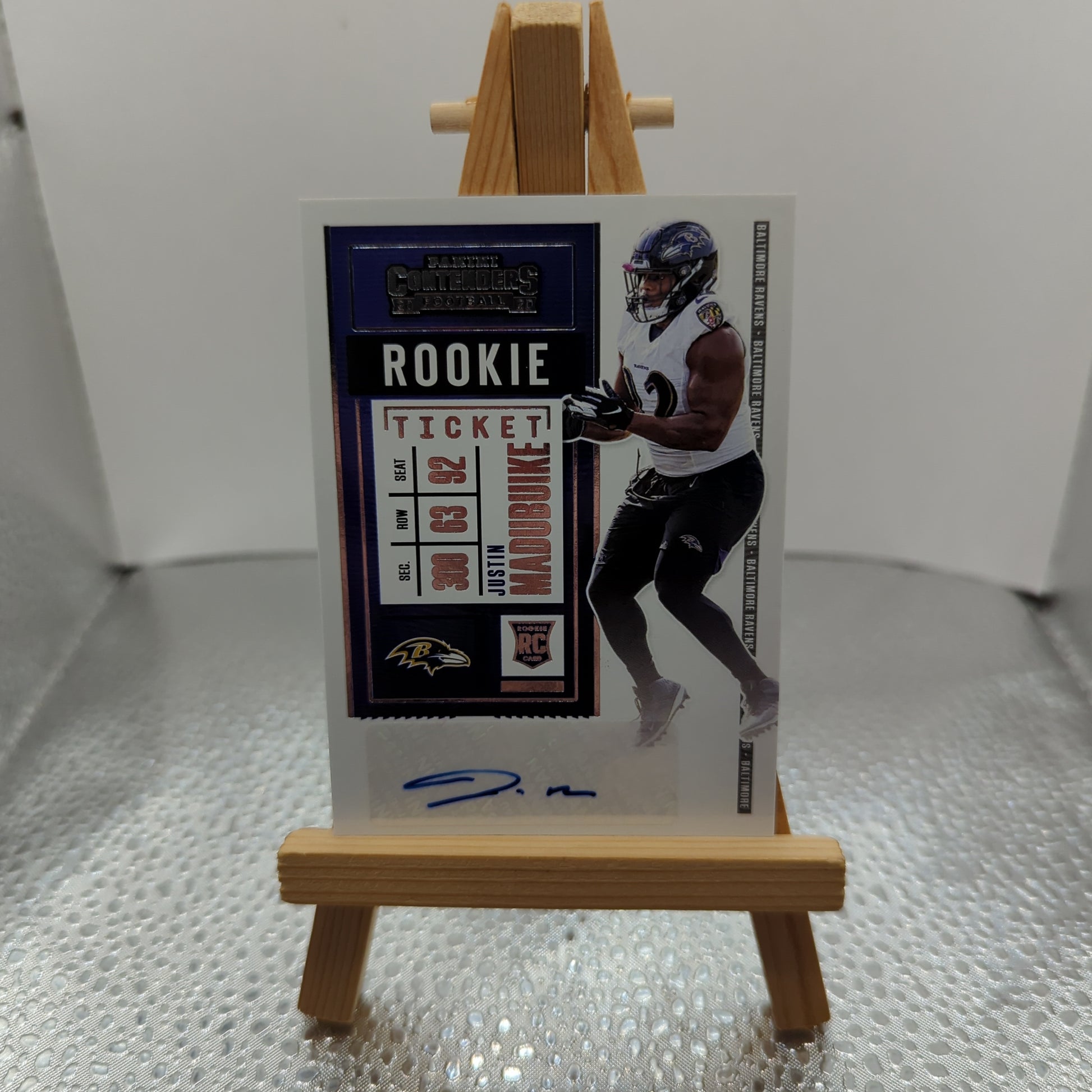 Panini Contenders 2020 - Contenders AUTO Rookie - Justin Madubuike FRENLY BRICKS - Open 7 Days