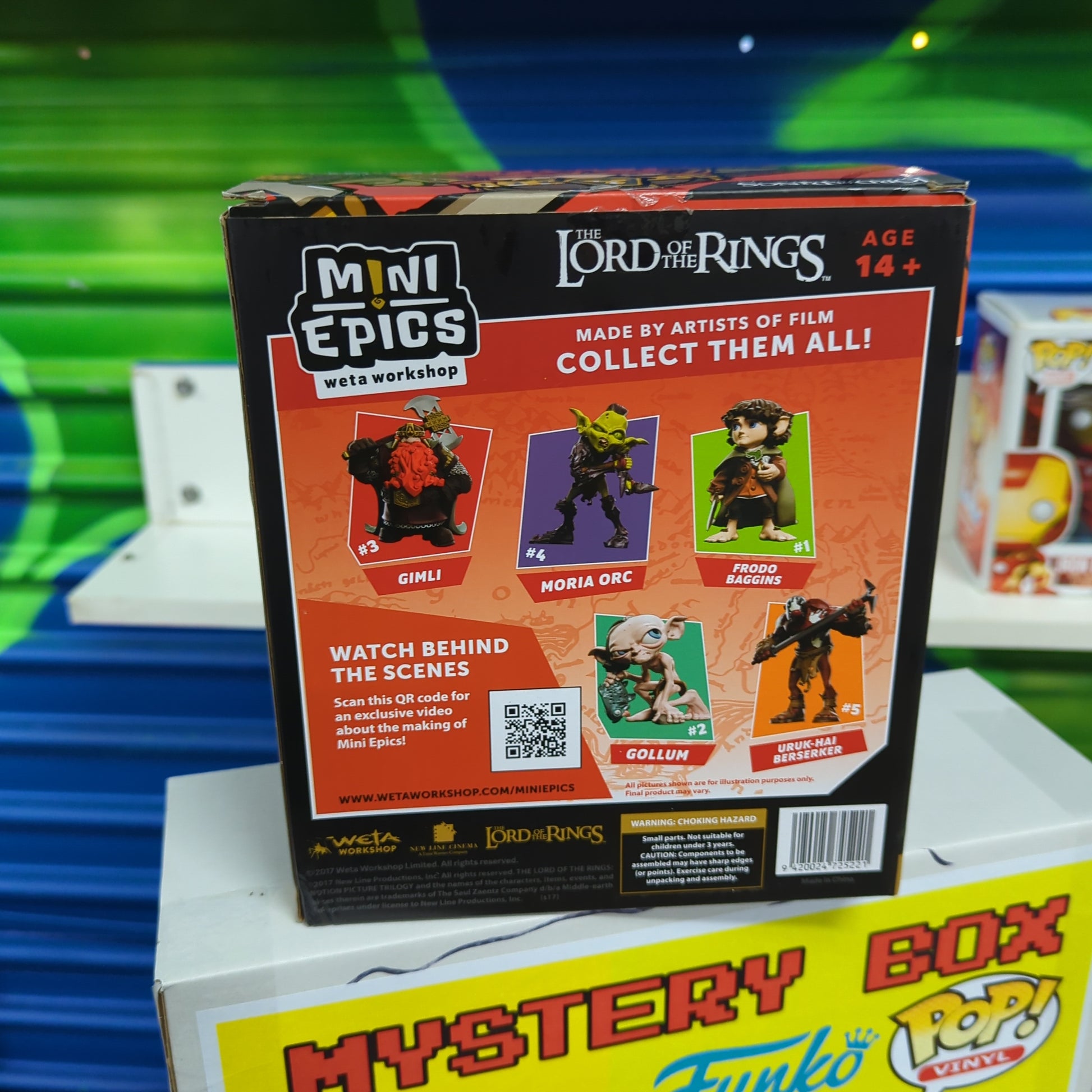 Mini Epics The Lord Of The Rings #3 Gimli NEW FRENLY BRICKS - Open 7 Days