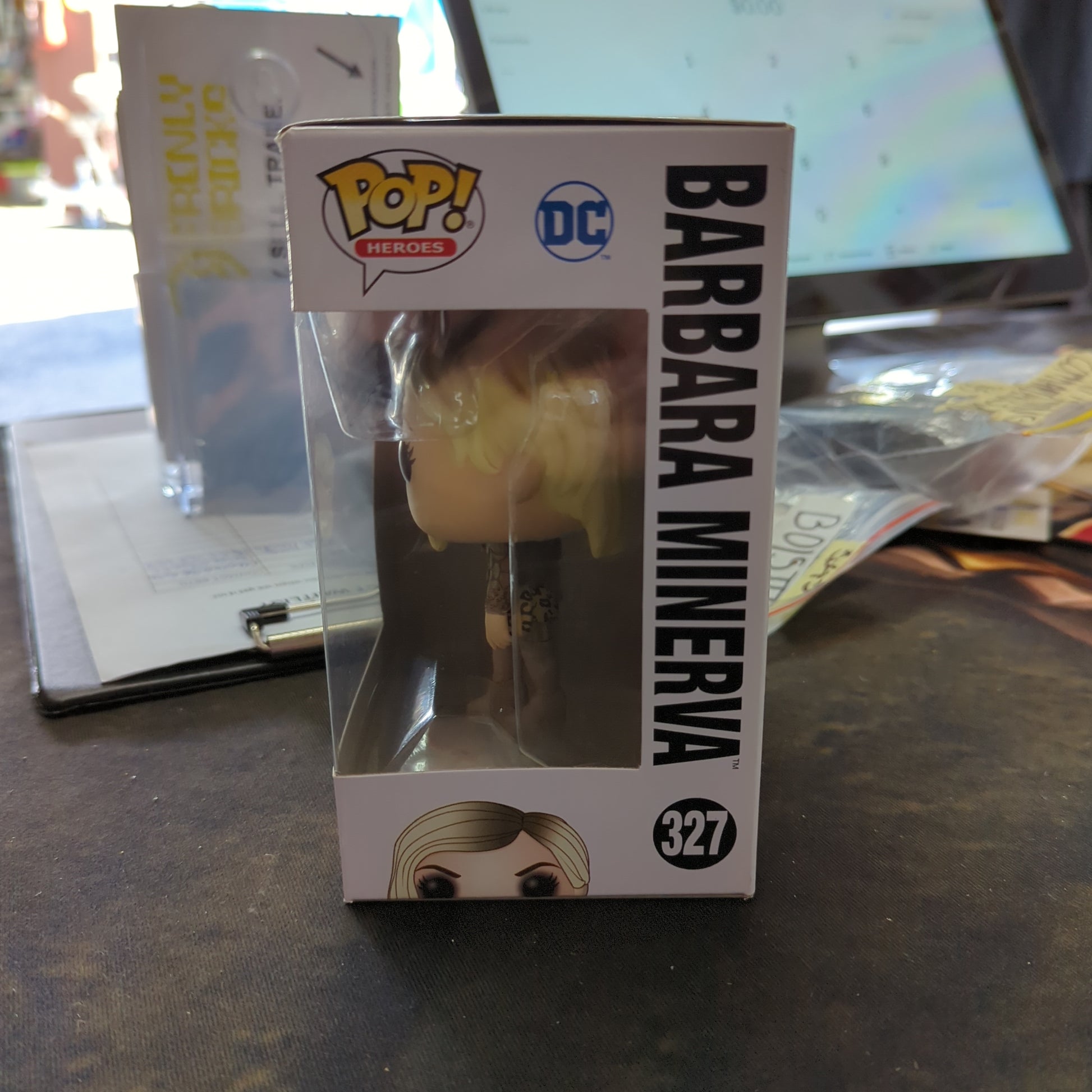 FUNKO POP VINYL 327 - ww84 Barbara Minerva FRENLY BRICKS - Open 7 Days