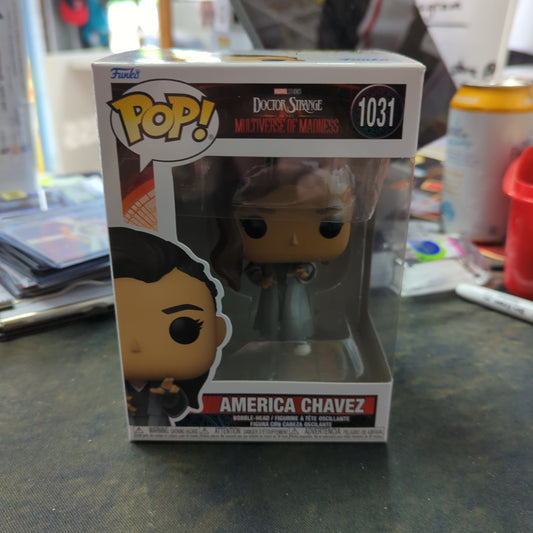 FUNKO POP VINYL - AMERICA CHAVEZ 1031 FRENLY BRICKS - Open 7 Days