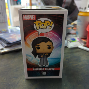 FUNKO POP VINYL - AMERICA CHAVEZ 1031 FRENLY BRICKS - Open 7 Days