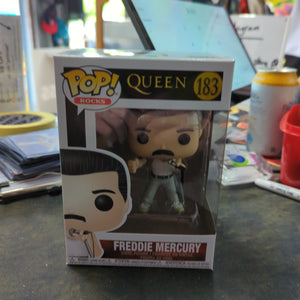 FUNKO POP VINYL - Freddie Mercury 183 QUEEN Rocks FRENLY BRICKS - Open 7 Days