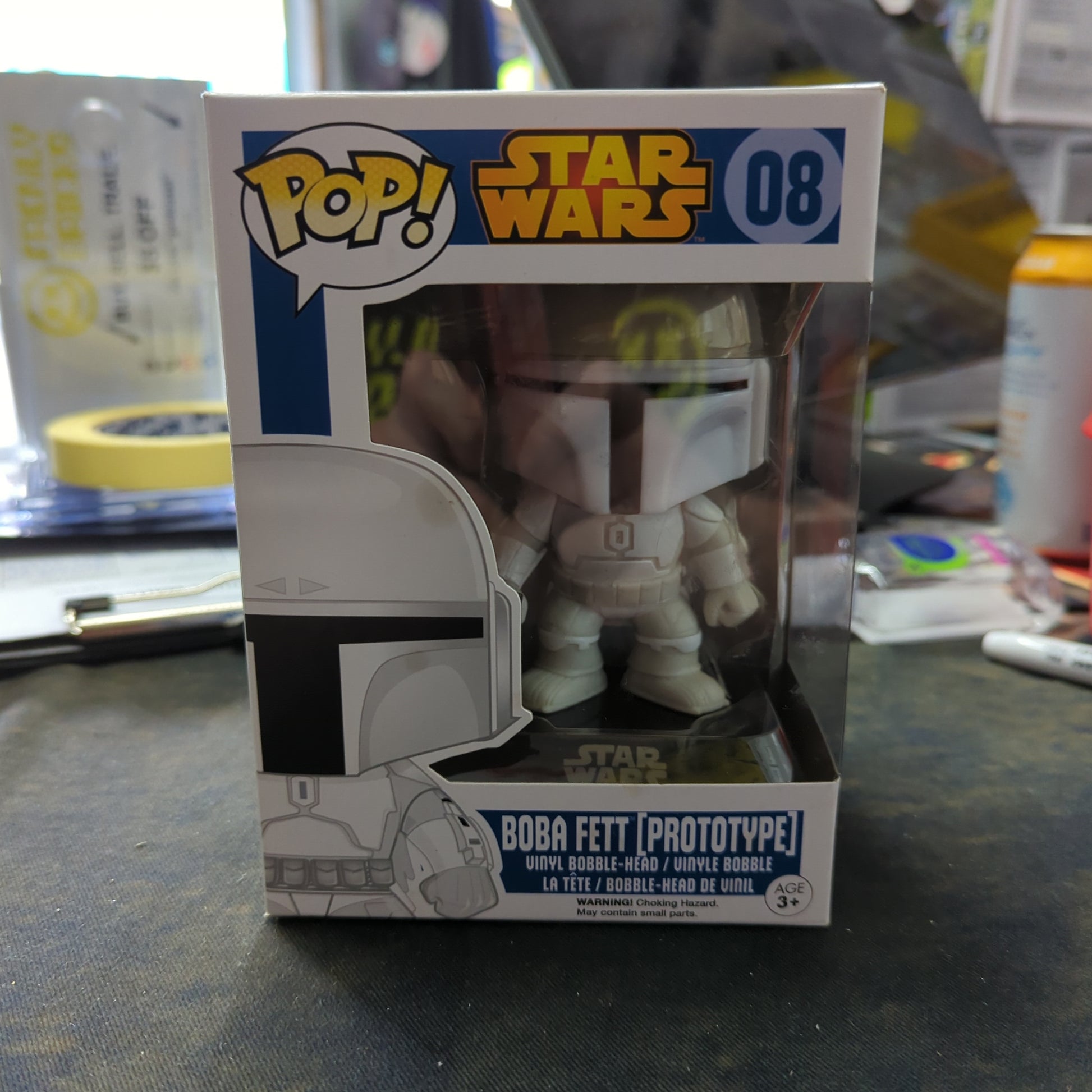 FUNKO POP VINYL - Boba Fett (Prototype) - 08 FRENLY BRICKS - Open 7 Days