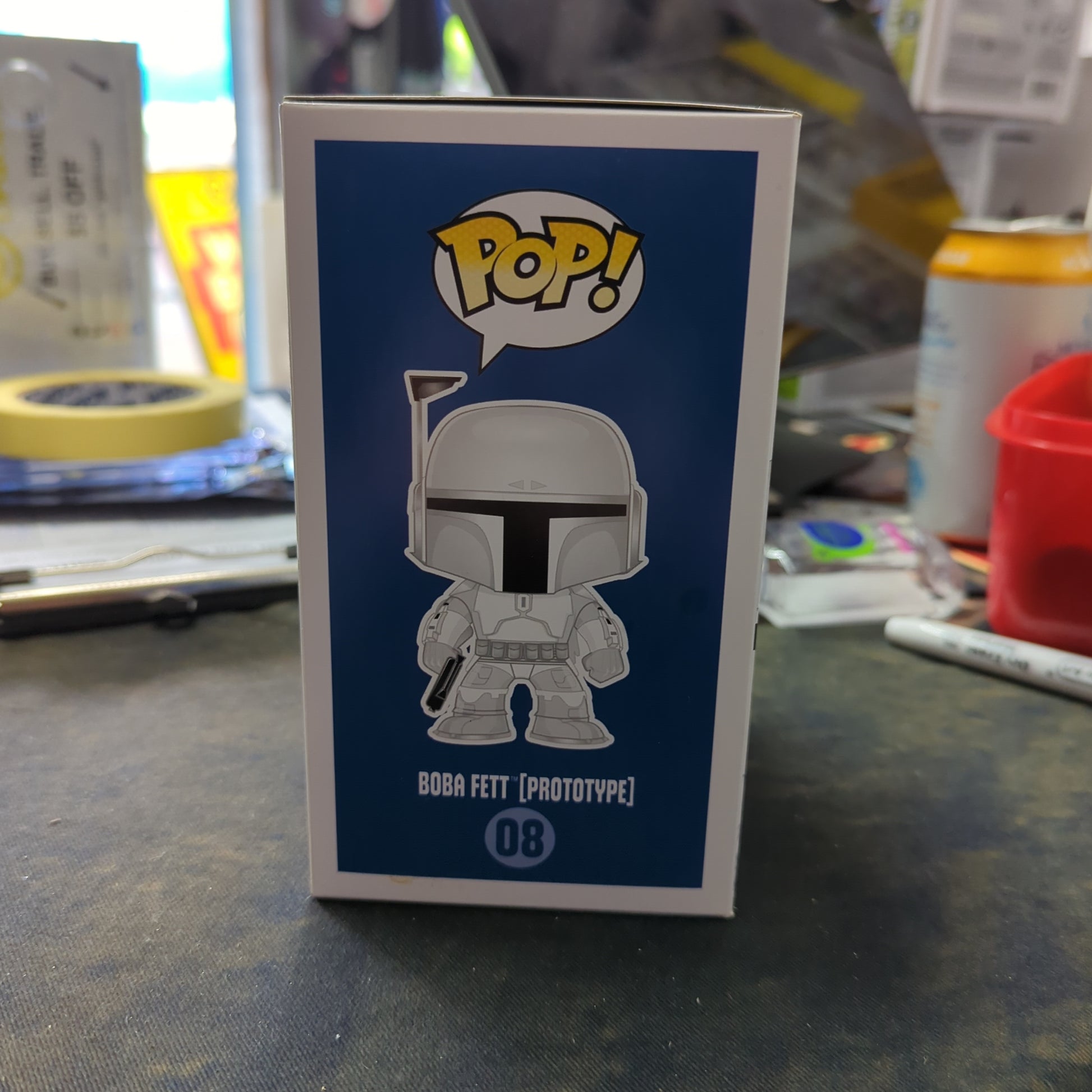 FUNKO POP VINYL - Boba Fett (Prototype) - 08 FRENLY BRICKS - Open 7 Days