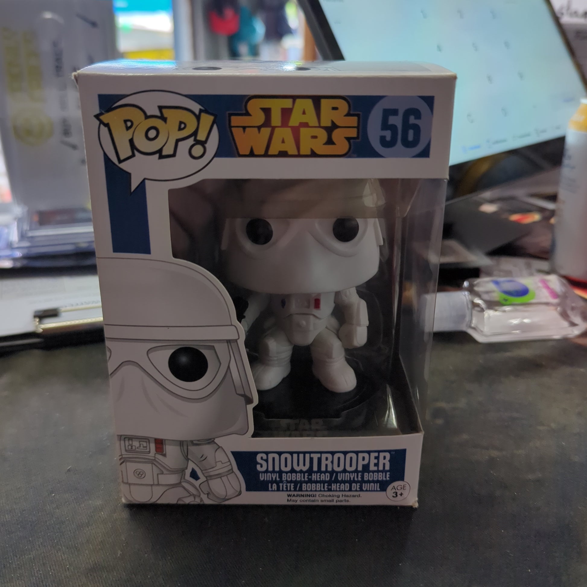 FUNKO POP! Vinyl RARE Bobble Star Wars #56 "Snowtrooper" [VAULTED] FRENLY BRICKS - Open 7 Days