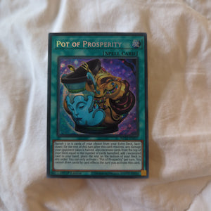 Pot of Prosperity - MP22-EN037 - Prismatic Secret Rare - 1st Edition - Yugioh FRENLY BRICKS - Open 7 Days