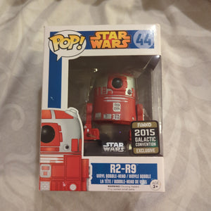 Star Wars Funko Pop Vinyl Figure R2-R9 No.44 Galactic Con. Vaulted Blue Box 2015 FRENLY BRICKS - Open 7 Days