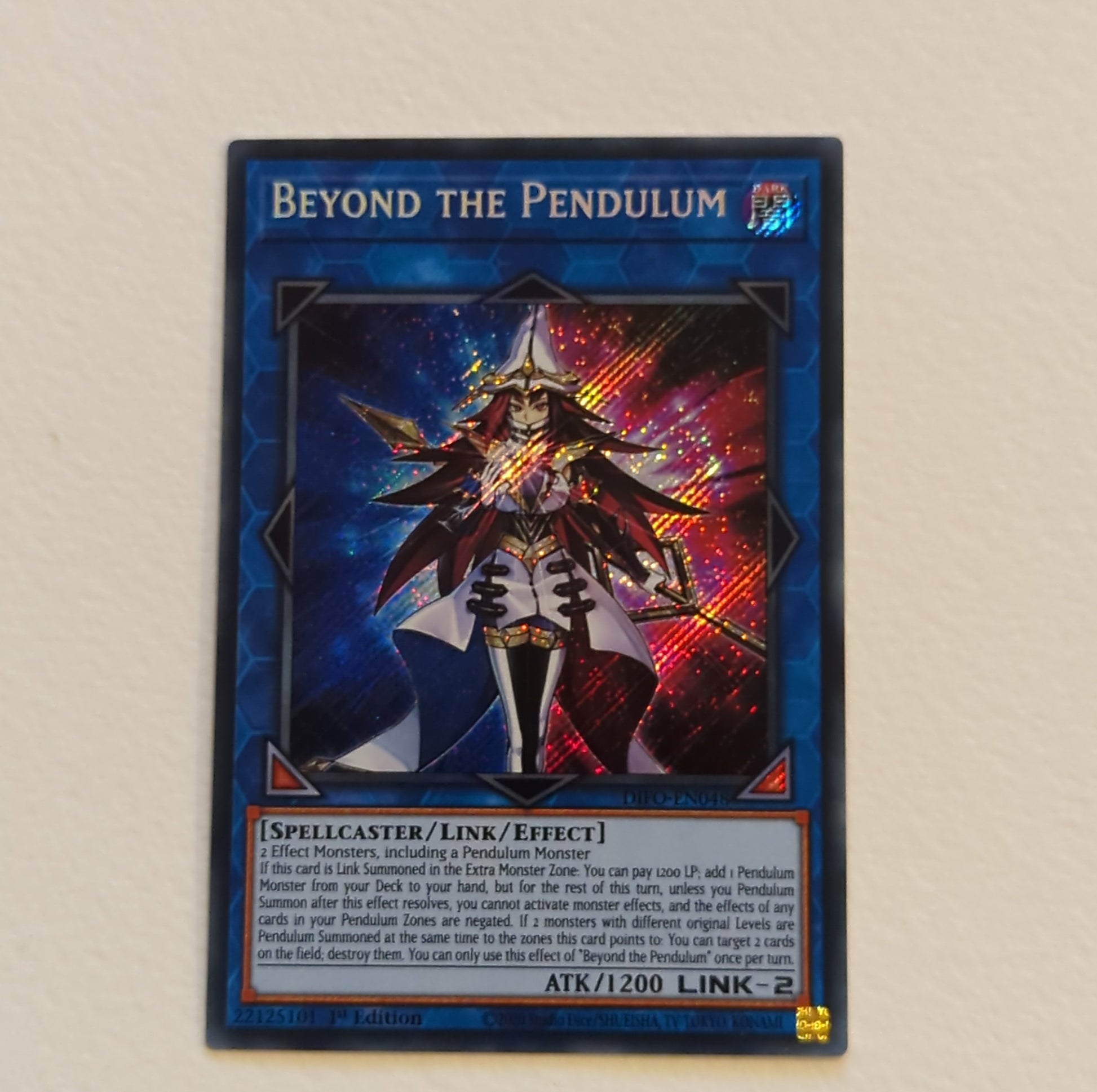 Beyond the Pendulum DIFO-EN048 - Secret Rare 1st Edition - Yugioh FRENLY BRICKS - Open 7 Days