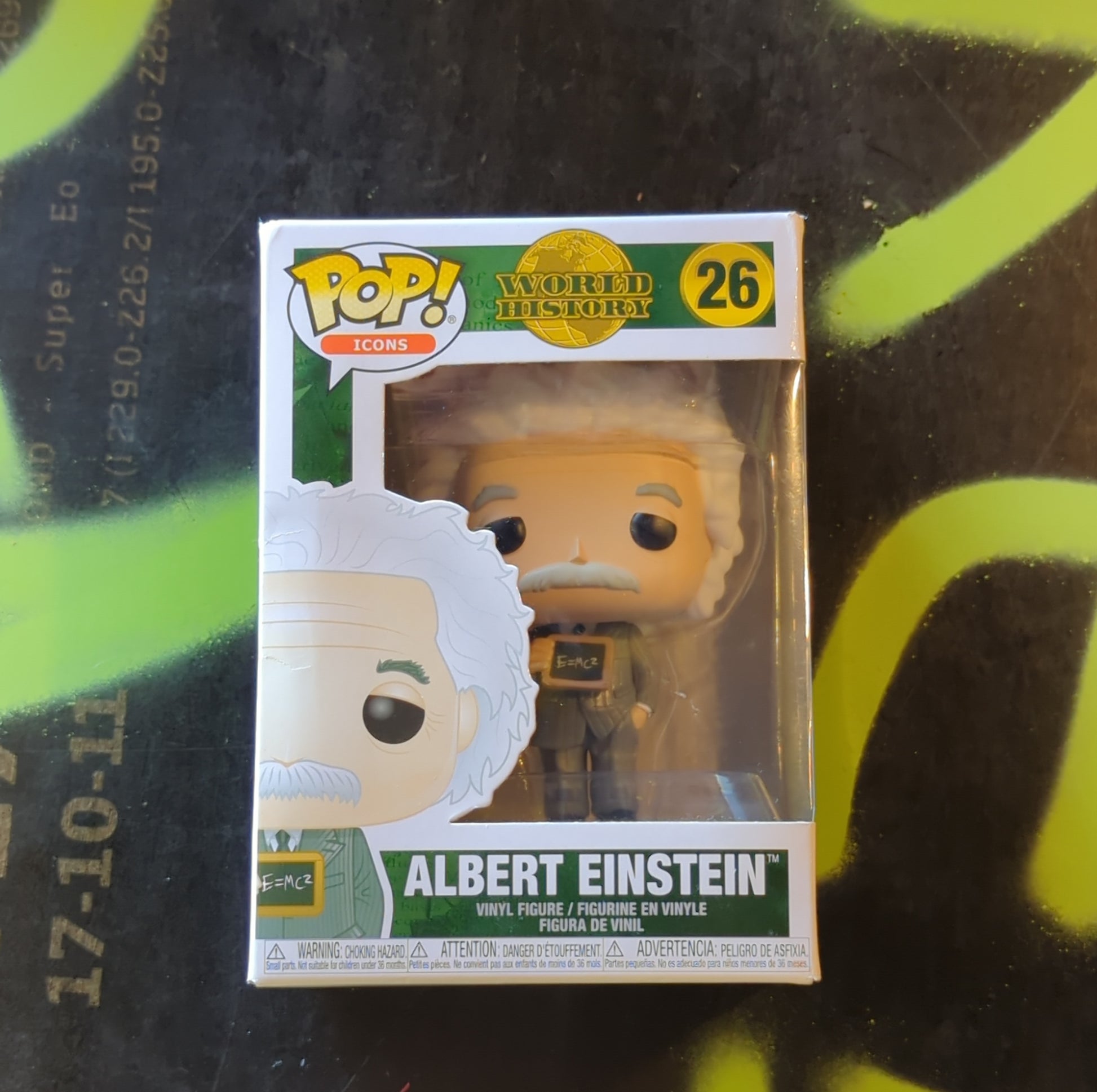 FUNKO POP VINYL - ALBERT EINSTEIN 26 FRENLY BRICKS - Open 7 Days