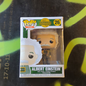 FUNKO POP VINYL - ALBERT EINSTEIN 26 FRENLY BRICKS - Open 7 Days