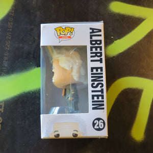 FUNKO POP VINYL - ALBERT EINSTEIN 26 FRENLY BRICKS - Open 7 Days