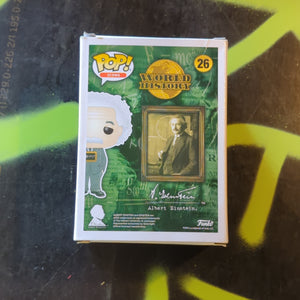 FUNKO POP VINYL - ALBERT EINSTEIN 26 FRENLY BRICKS - Open 7 Days