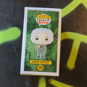 FUNKO POP VINYL - ALBERT EINSTEIN 26 FRENLY BRICKS - Open 7 Days