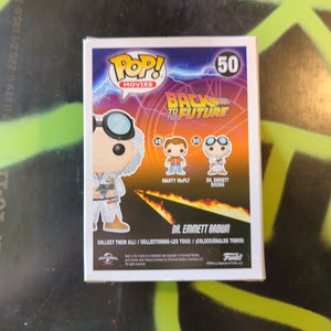 FUNKO POP Vinyl - 50 - Back to the Future - Dr. Emmett Brown FRENLY BRICKS - Open 7 Days