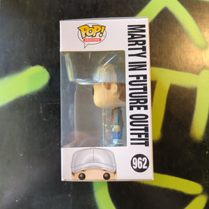 FUNKO POP VINYL - MARTY IN FUTURE OUTFIT - 962 FRENLY BRICKS - Open 7 Days