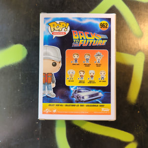 FUNKO POP VINYL - MARTY IN FUTURE OUTFIT - 962 FRENLY BRICKS - Open 7 Days