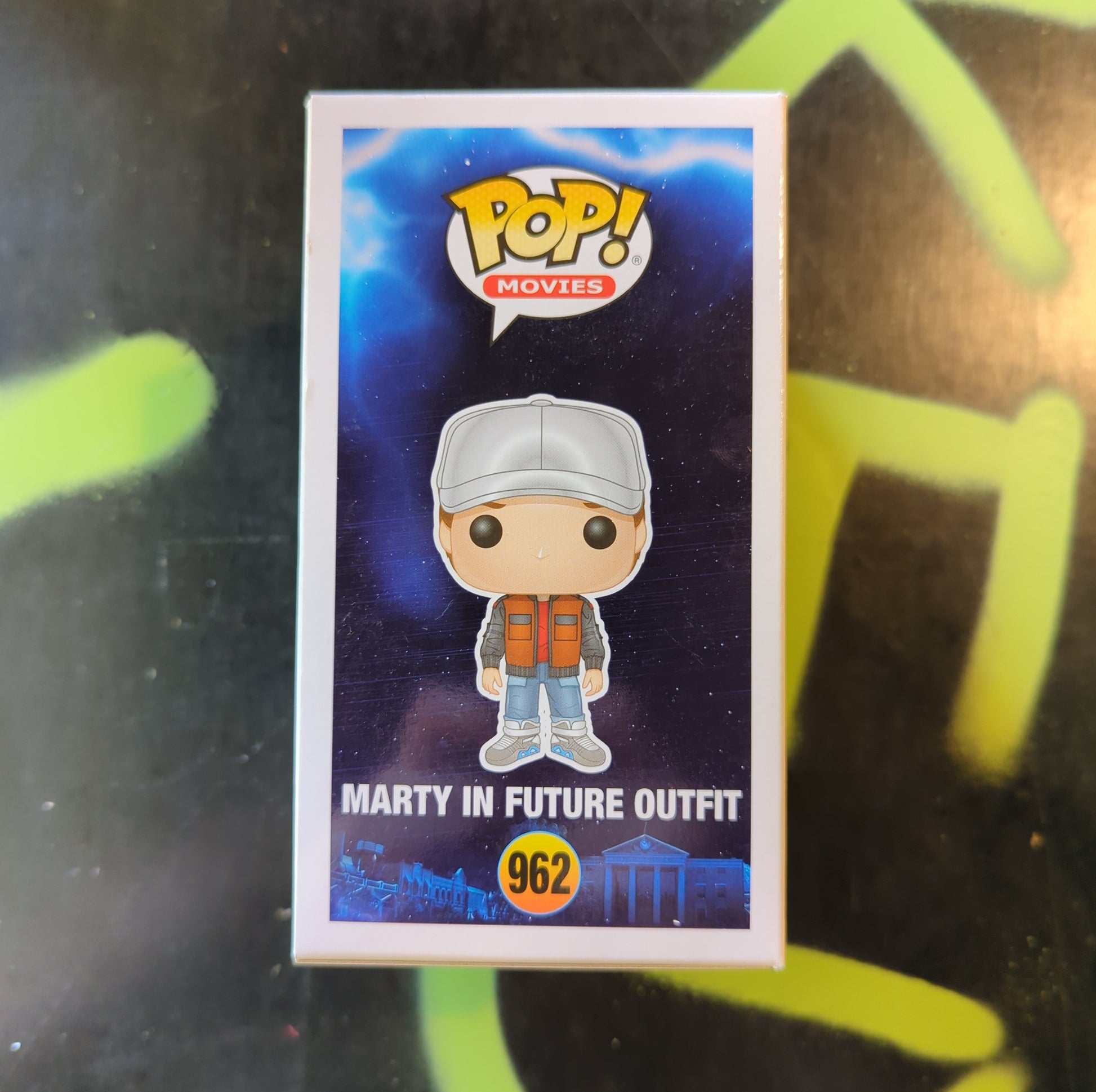 FUNKO POP VINYL - MARTY IN FUTURE OUTFIT - 962 FRENLY BRICKS - Open 7 Days