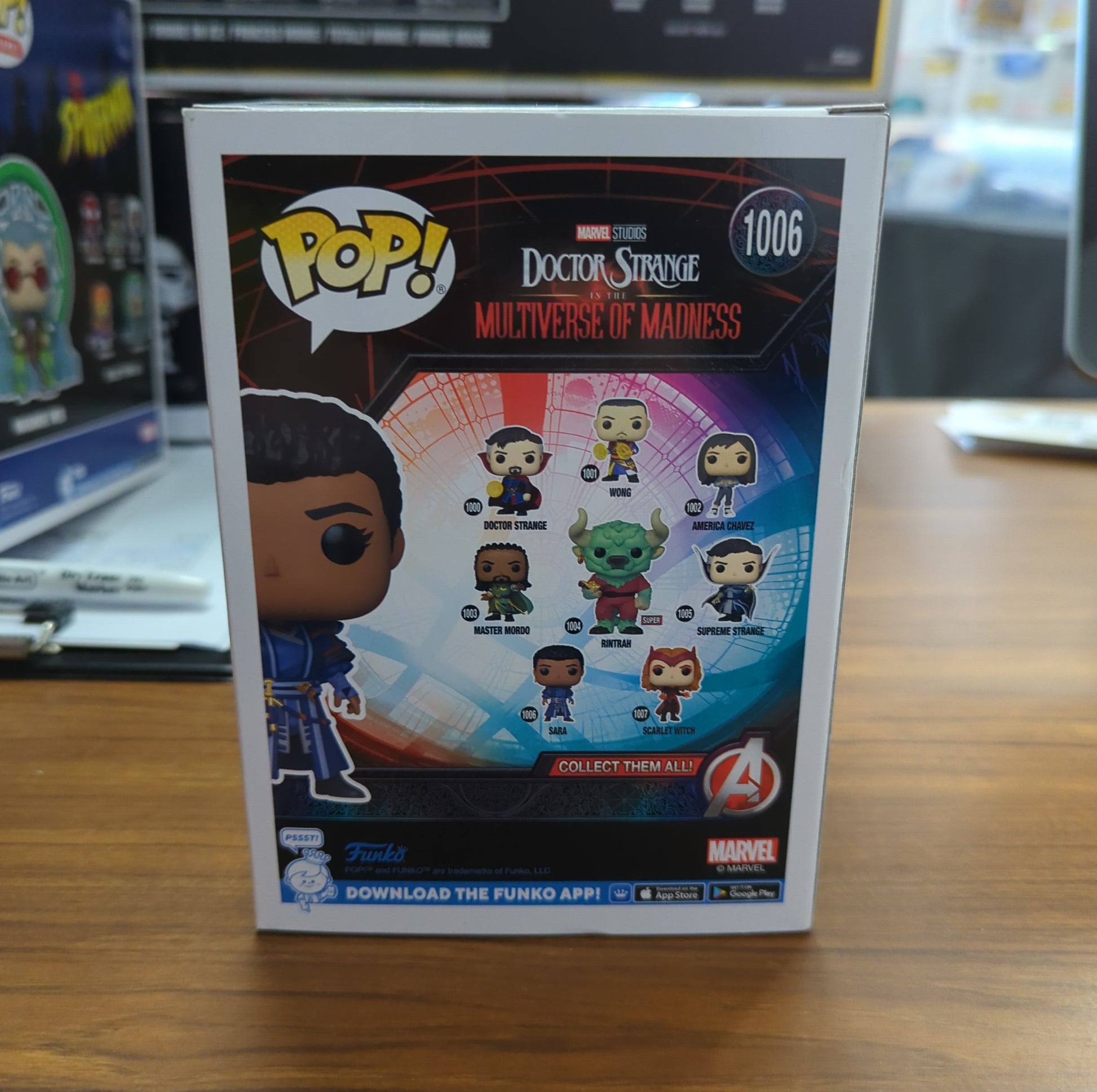 Doctor Strange in the Multiverse of Madness Funko Pop Sara #1006 FRENLY BRICKS - Open 7 Days