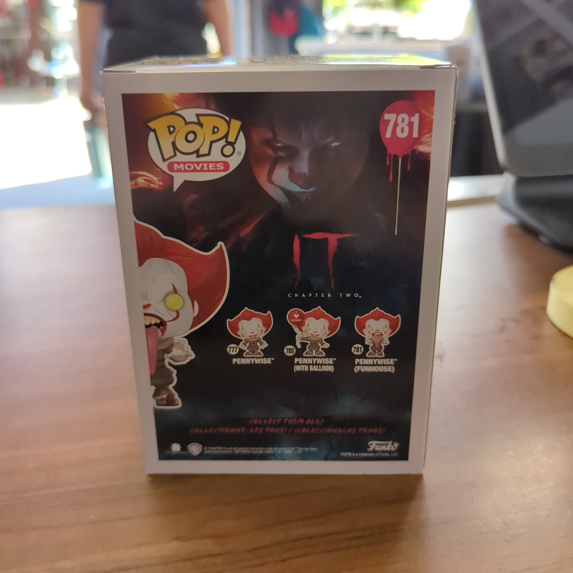 Funko Pop! Movies IT Chapter Two #781 Pennywise Funhouse FRENLY BRICKS - Open 7 Days