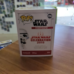 FUNKO POP STAR WARS STORMTROOPER BOBBLE-HEAD FIGURE IN BOX #296 FRENLY BRICKS - Open 7 Days