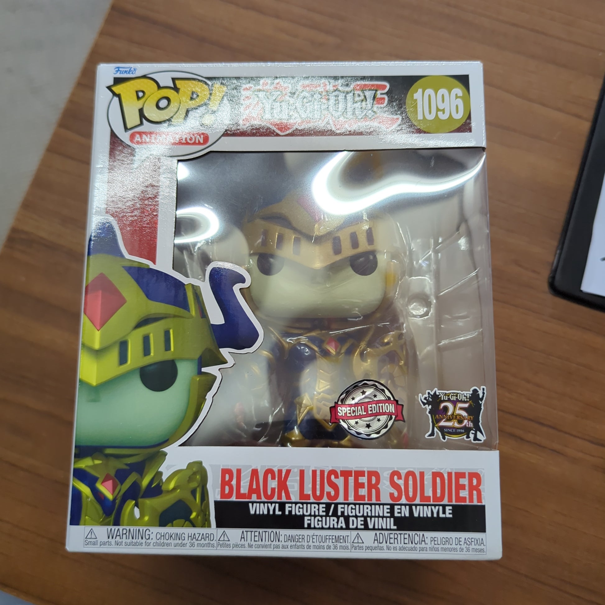 YU-GI-OH! BLACK LUSTER SOLDIER METALLIC 6 INCH 6" FUNKO POP VINYL FIGURE #1096 FRENLY BRICKS - Open 7 Days