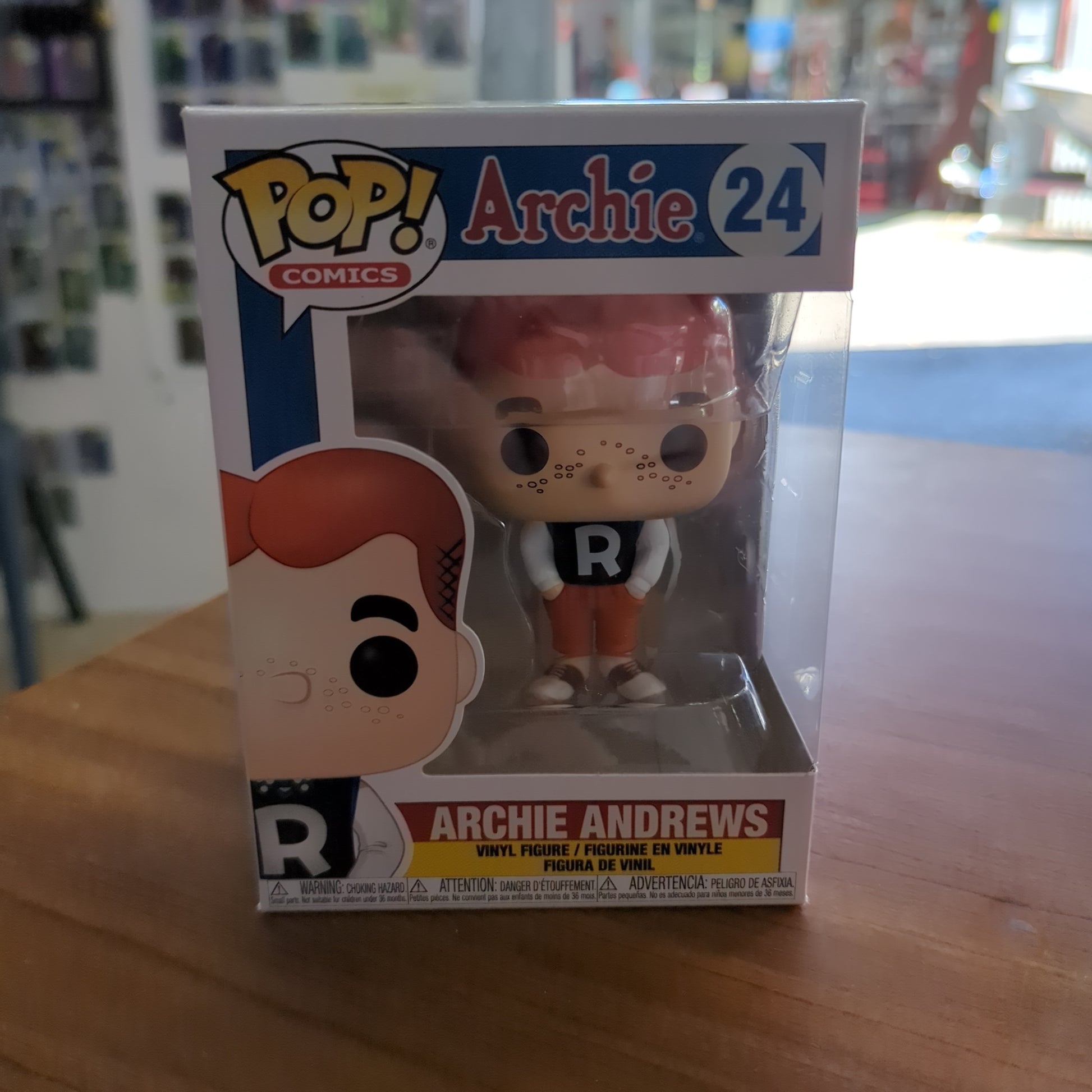 Funko Pop ARCHIE ANDREWS #24 Comics Vinyl Figure Toy Protector FRENLY BRICKS - Open 7 Days