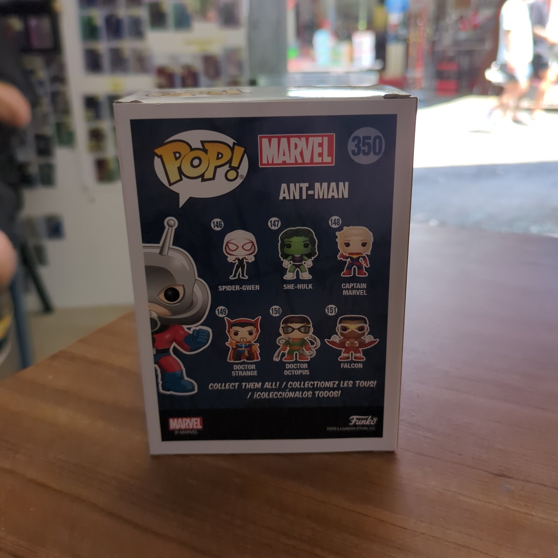 Funko Pop Classic Ant-Man #350 Marvel 2018 Summer Convention FRENLY BRICKS - Open 7 Days