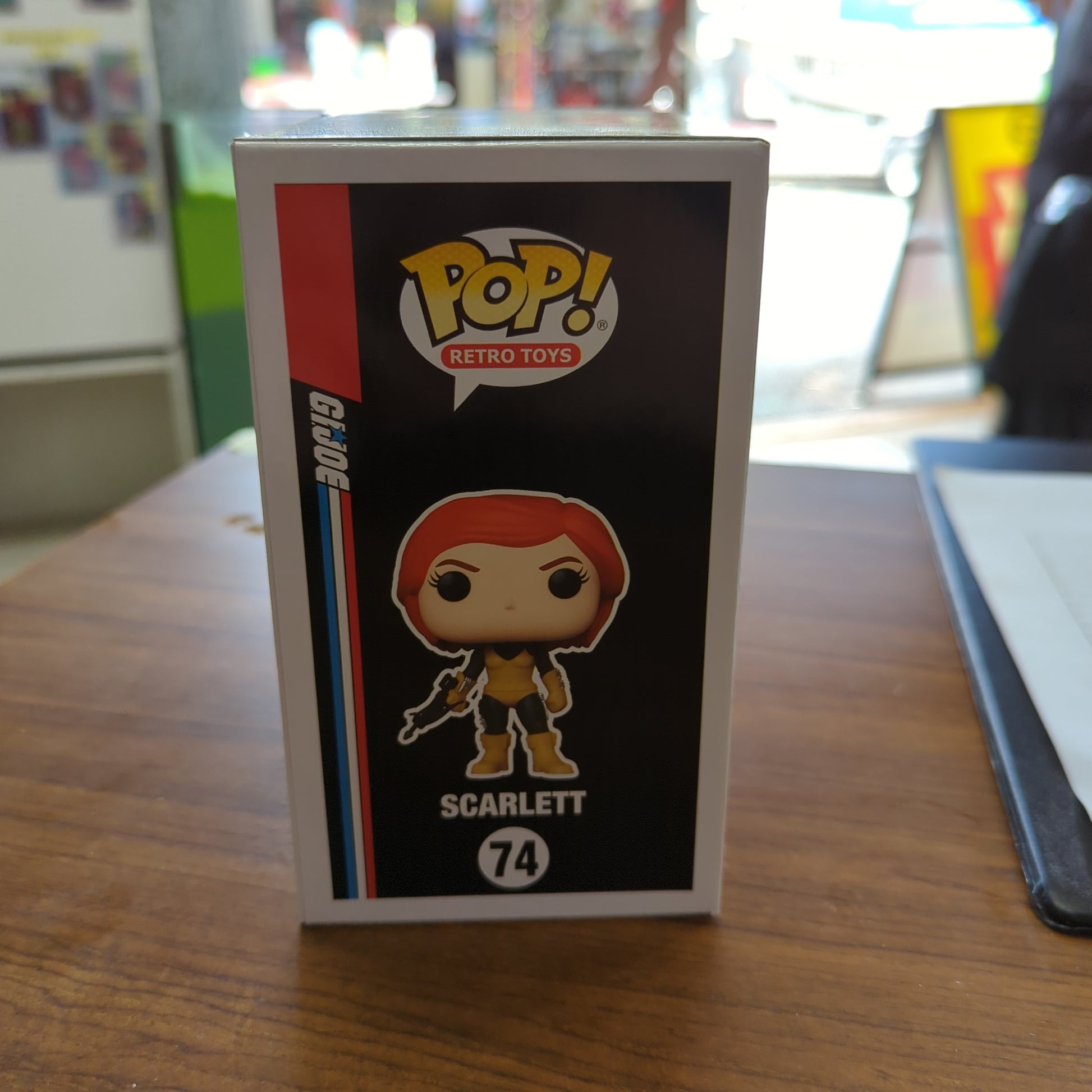 G.I. Joe - Scarlett Pop! Vinyl #74 FRENLY BRICKS - Open 7 Days