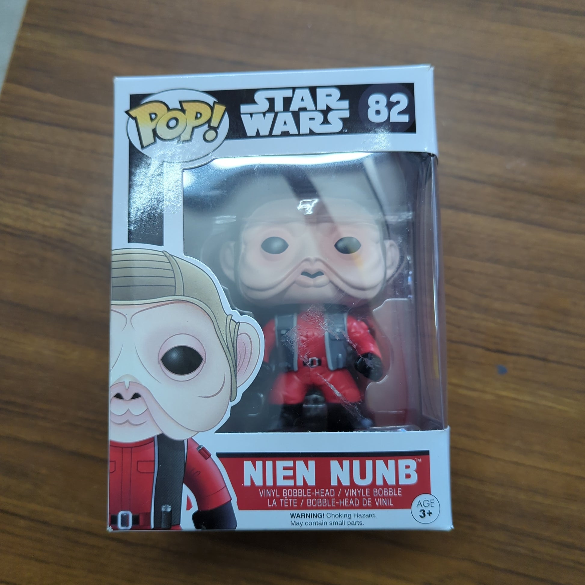 Star Wars Funko Pop - Nien Nunb - The Force Awakens - No. 82 FRENLY BRICKS - Open 7 Days