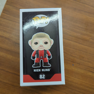 Star Wars Funko Pop - Nien Nunb - The Force Awakens - No. 82 FRENLY BRICKS - Open 7 Days