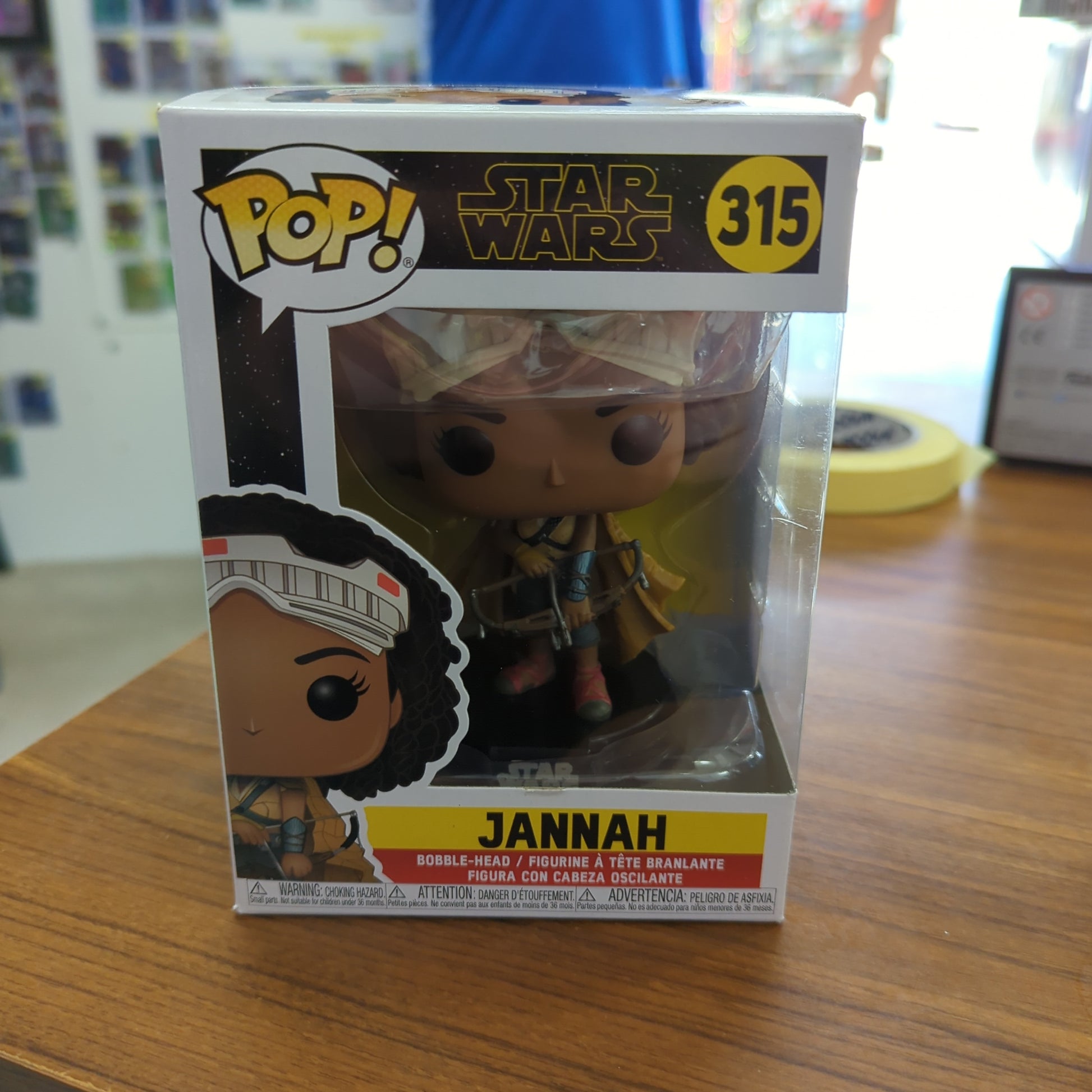 Pop! Funko 10cm Figurine Star Wars Jannah ep9 #315 FRENLY BRICKS - Open 7 Days