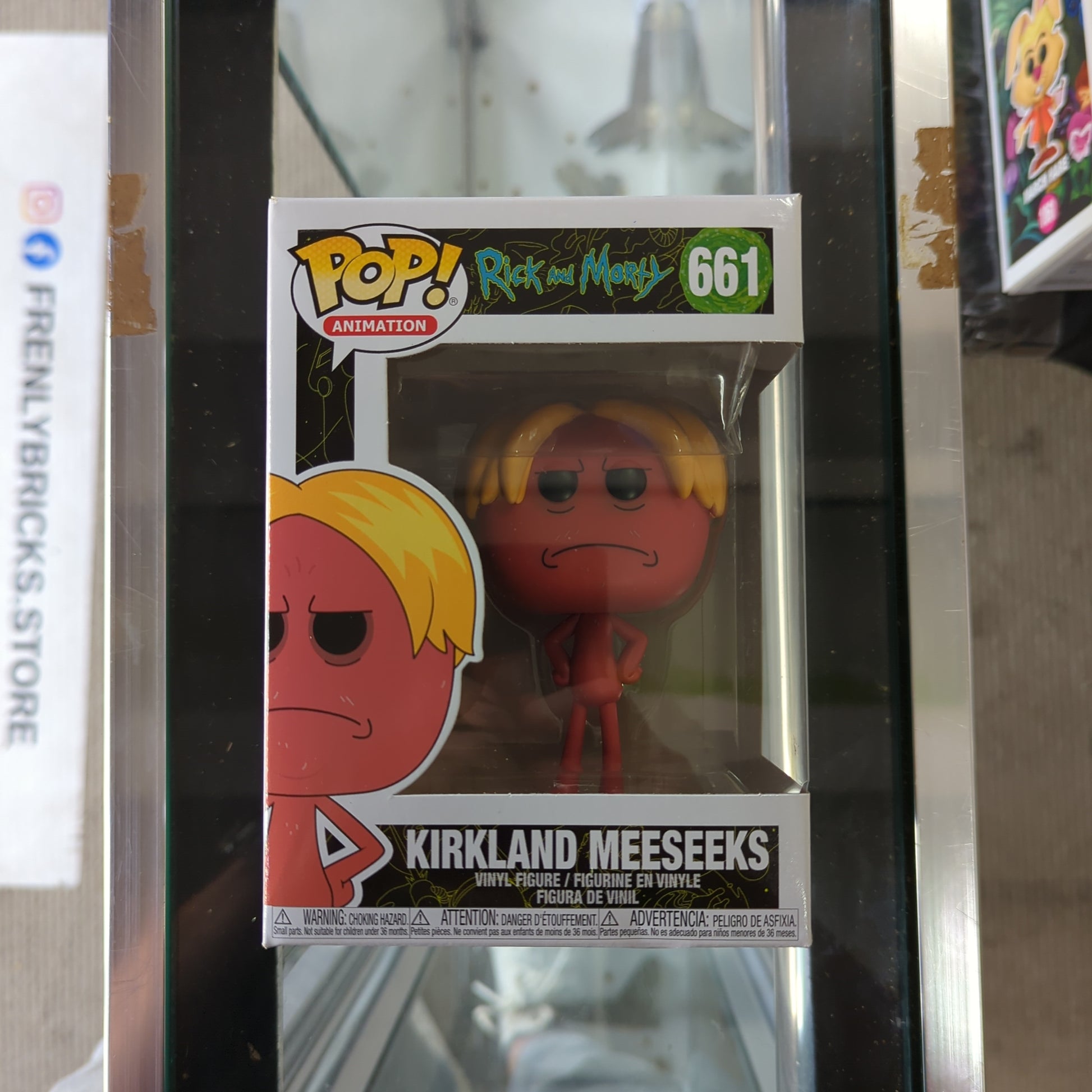 FUNKO POP Vinyl Kirkland Meeseeks 661 FRENLY BRICKS - Open 7 Days