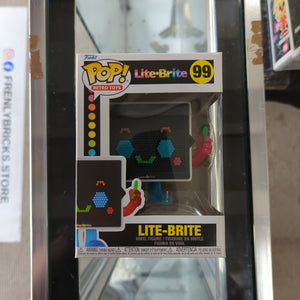 Funko Pop Vinyl Lite-Brite- Lite Brite Board FRENLY BRICKS - Open 7 Days