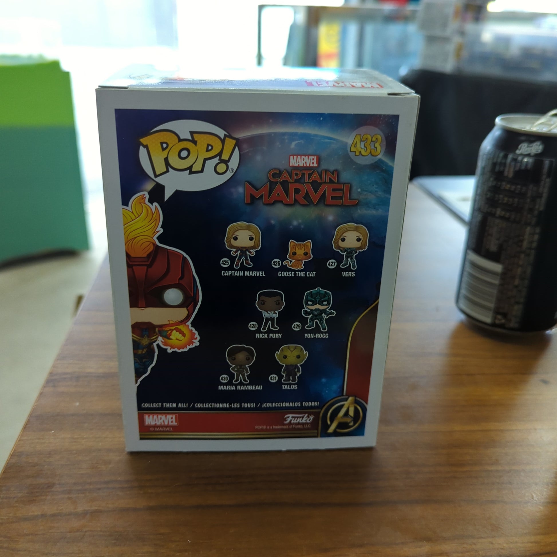 Captain Marvel - Captain Marvel Masked Flight Glow Pop! Vinyl 433 FRENLY BRICKS - Open 7 Days