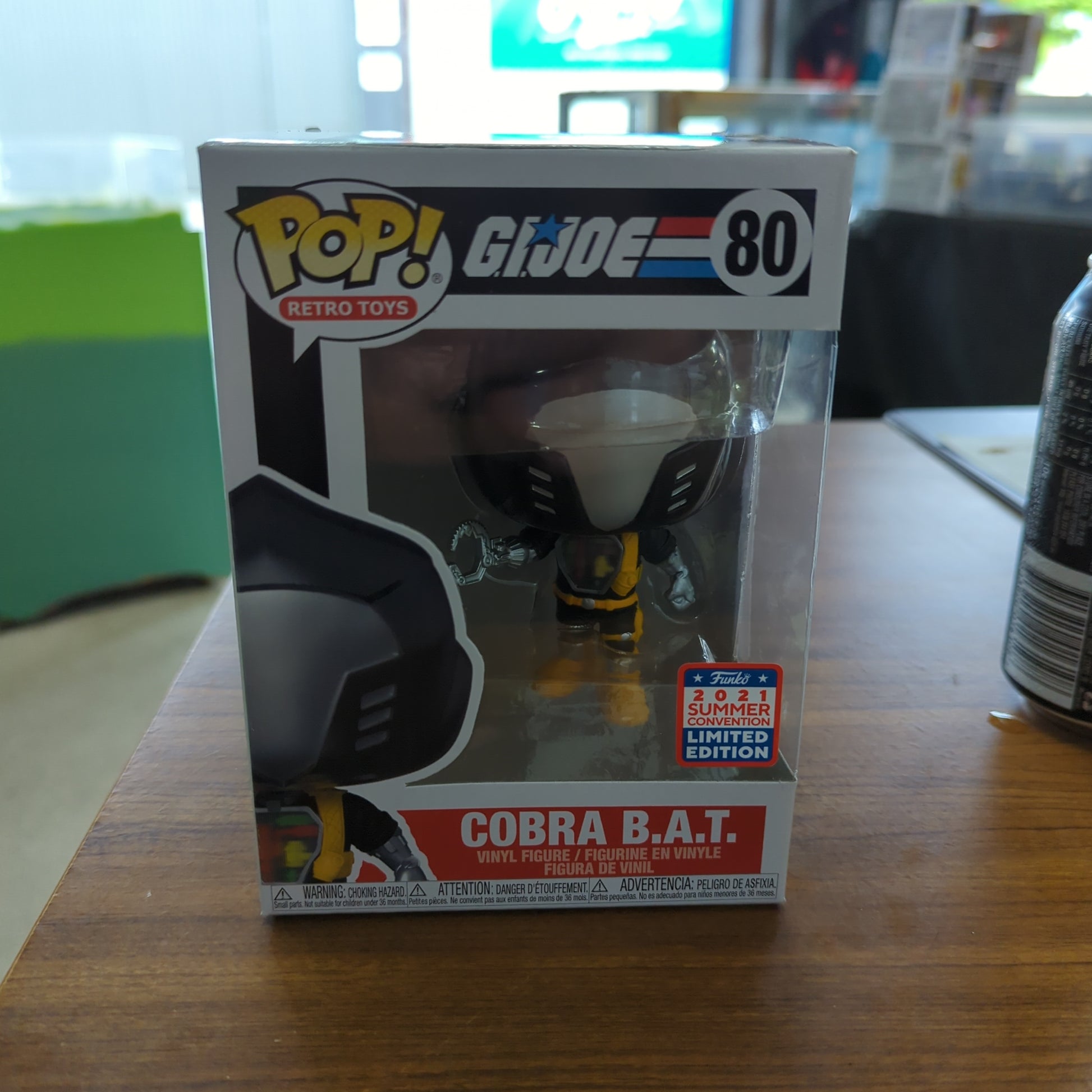 Cobra B.A.T. 80 ~ G.I. Joe ~ Funko Pop Vinyl ~ Retro Toys ~ SDCC 2021 Exclusive FRENLY BRICKS - Open 7 Days