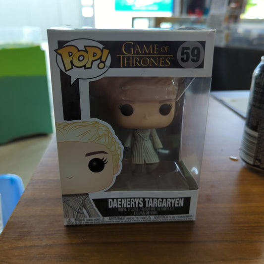 Funko Pop! Game of Thrones - Daenerys Targaryen - White Coat ,#59 FRENLY BRICKS - Open 7 Days