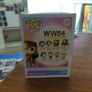 Wonder Woman: 1984 - Wonder Woman Gold Power Pose Pop! Vinyl 323 FRENLY BRICKS - Open 7 Days