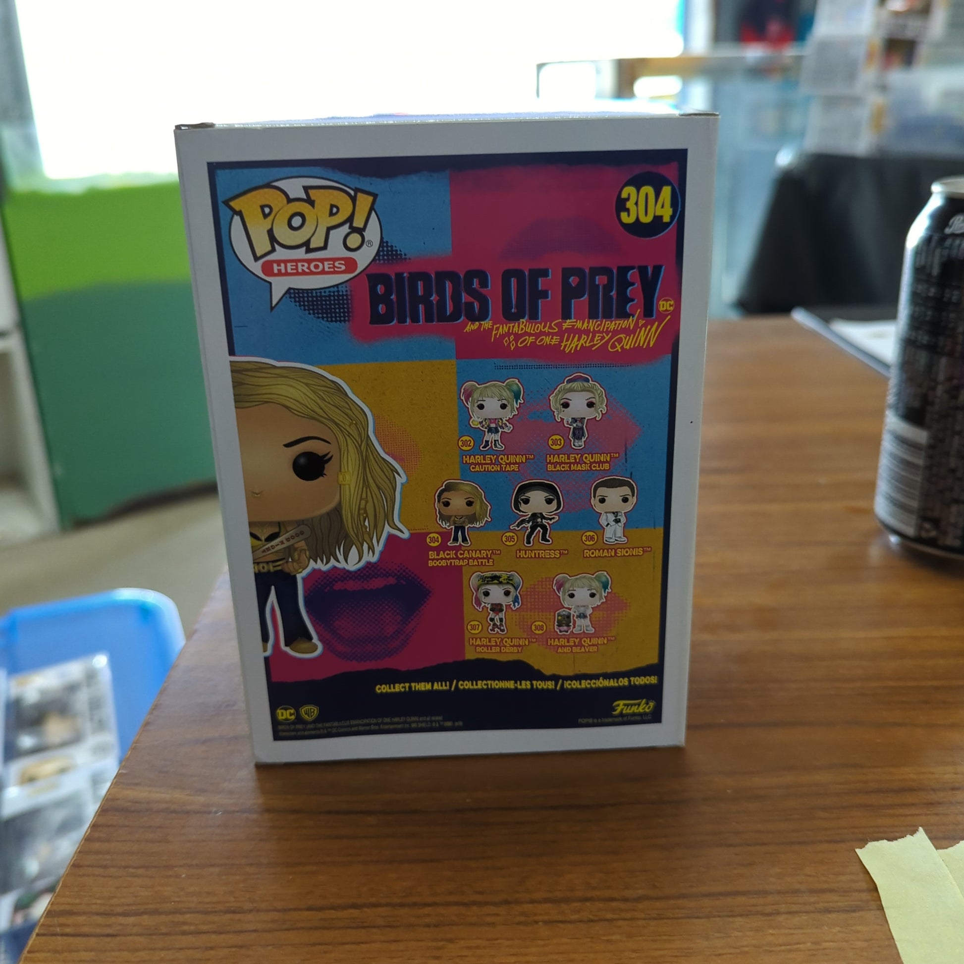 Funko Pop! Heroes Birds Of Prey Black Canary Boobytrap Battle 304 Vinyl Figure FRENLY BRICKS - Open 7 Days