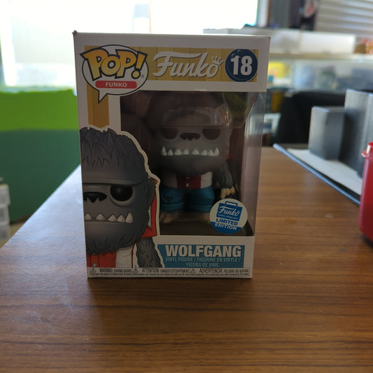 Funko Pop - Wolfgang - Spastik Plastik - No. 18 - Funko Shop Exclusive FRENLY BRICKS - Open 7 Days