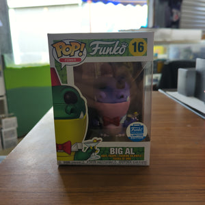 Funko - Big Al Limited Edition Pop! Funko Vinyl Figure #16 FRENLY BRICKS - Open 7 Days