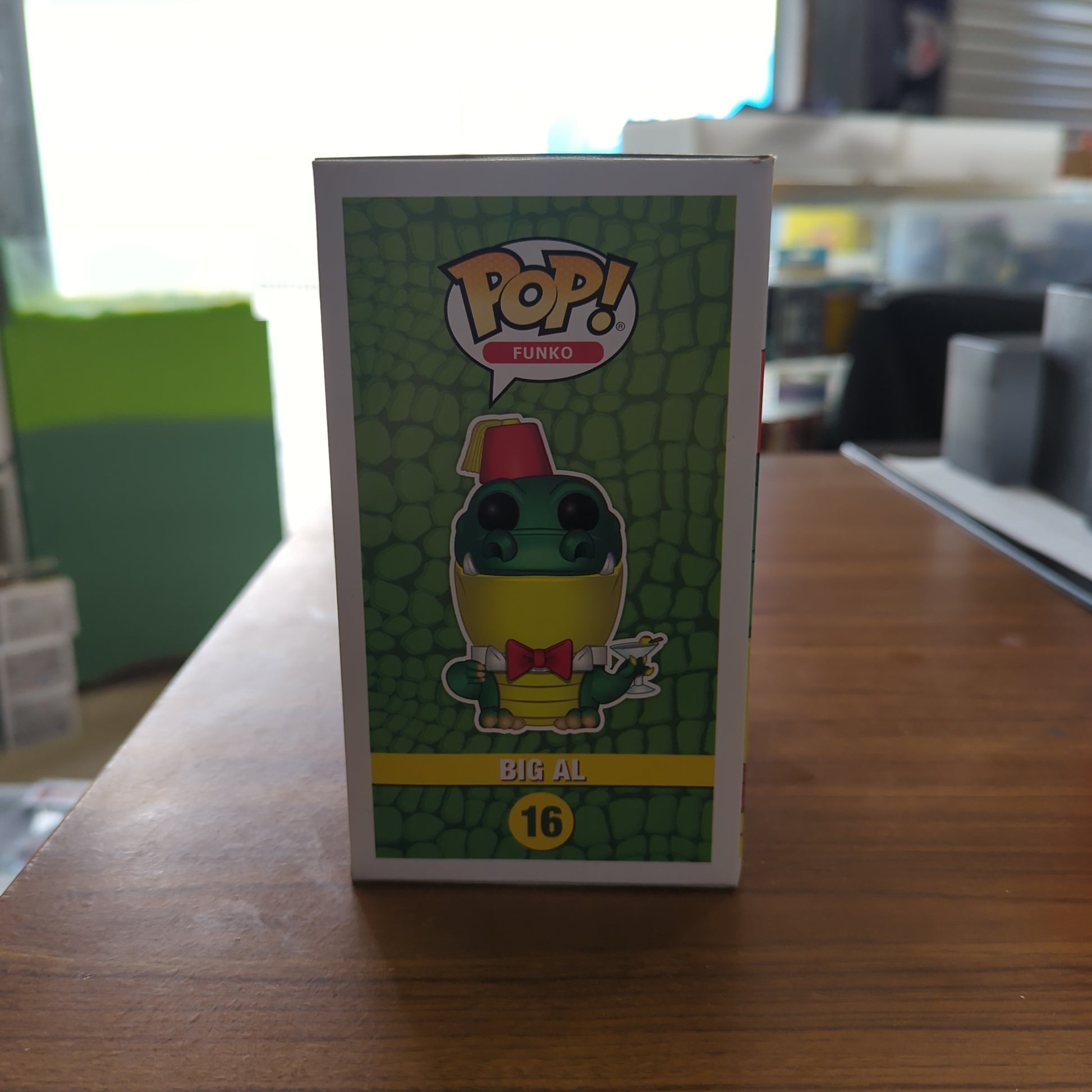 Funko - Big Al Limited Edition Pop! Funko Vinyl Figure #16 FRENLY BRICKS - Open 7 Days