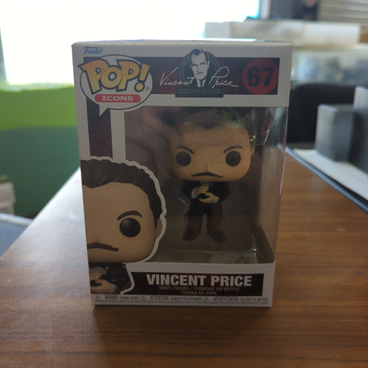 Funko Pop Vinyl Vincent Price Icons 67 FRENLY BRICKS - Open 7 Days