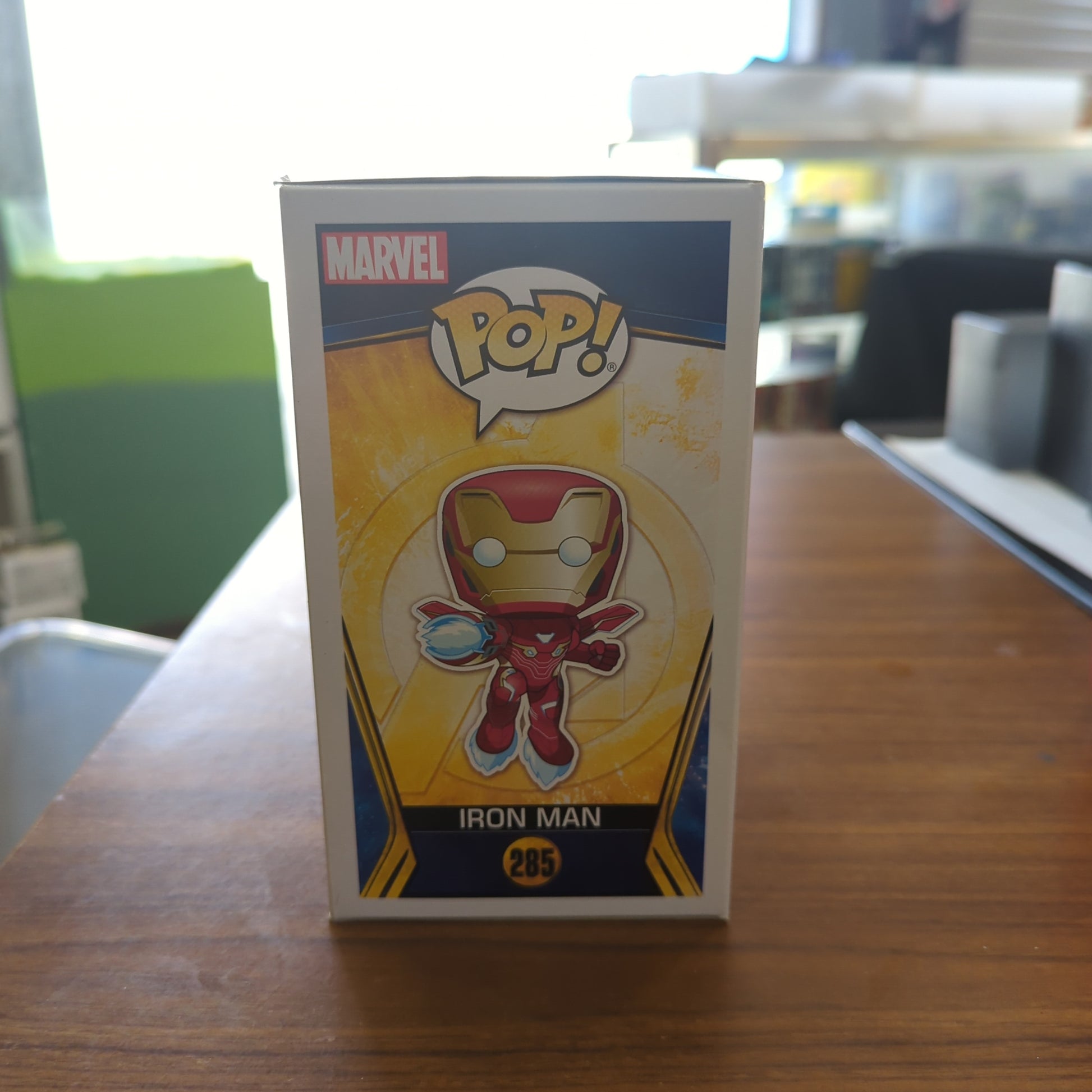 Funko Pop Marvel Avengers Infinity War Iron Man Red Chrome #285 Vinyl Figure *faded box* FRENLY BRICKS - Open 7 Days