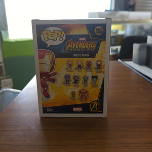 Funko Pop Marvel Avengers Infinity War Iron Man Red Chrome #285 Vinyl Figure *faded box* FRENLY BRICKS - Open 7 Days