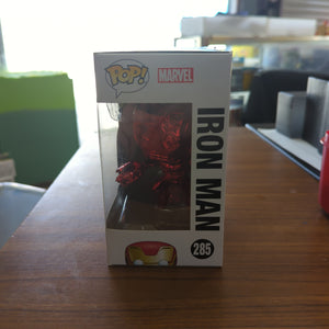 Funko Pop Marvel Avengers Infinity War Iron Man Red Chrome #285 Vinyl Figure *faded box* FRENLY BRICKS - Open 7 Days